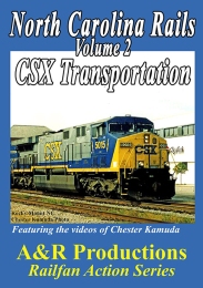 North Carolina Rails Vol 2 CSX Transportation DVD