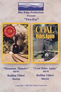 Two-Fer Combo Mountain Thunder and Coal Rides Again DVD