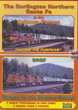 Burlington Northern Santa Fe in the Arizona Forest 3-Disc DVD