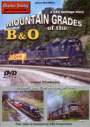 Mountain Grades of the B&O: A CSX Heritage Story DVD