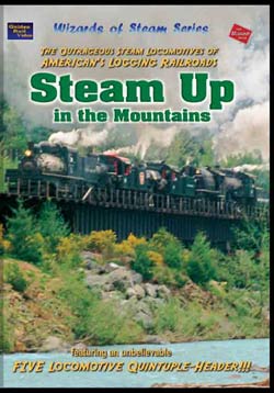 Steam Up in the Mountains on DVD by Golden Rails Video