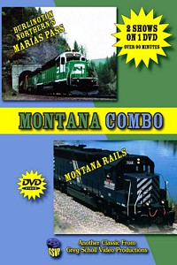 Montana Combo Marias Pass & Montana Rail Link DVD