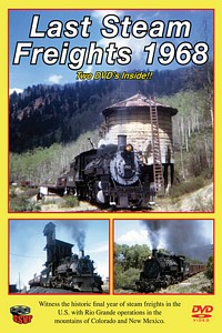 Last Steam Freights 1968 2-DVD Set