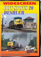 Hot Spots 20 Deshler Ohio - Two CSX heavy mainlines cross here DVD