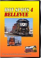 Hot Spots 4 - Bellevue Ohio - A busy yard on Norfolk Southern DVD