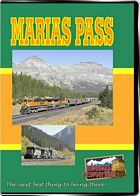 Marias Pass - BNSF crosses the Rocky Mountains DVD