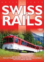 Swiss Rails 3 DVD Set Gotthard William Tell and Lotschberg
