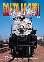 Santa Fe 3751 Return to Steam DVD