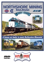 25 Years of Change on the Northshore Mining Railroad 1990-2015 DVD