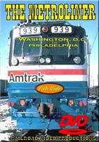 Amtraks Metroliner Cab Ride Washington DC to Philadelphia DVD
