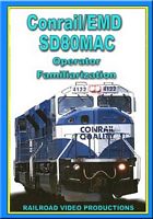 Conrail EMD SD80MAC Operator Familiarization DVD