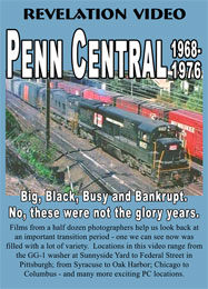 Penn Central 1968-1976 BLU-RAY Revelation Video Penn Central 1968-1976 BLU-RAY