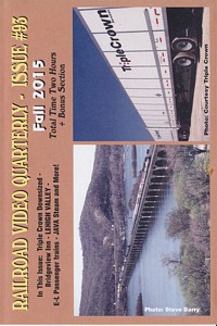 Railroad Video Quarterly Issue 93 Fall 2015 DVD