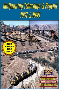 Railfanning Tehachapi & Beyond 1987 & 1989 DVD