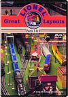 Great Lionel Train Layouts Parts 1 and 2 DVD