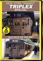 New York Transit Triplex Special 2-Disc Set on DVD by Valhalla Video
