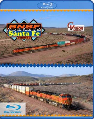 BNSF Along the Route of the Santa Fe Volume 2 BLURAY