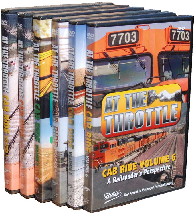 At the Throttle Cab Ride 4 DVD Set Vols 1-4 Pentrex