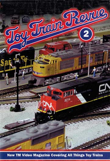  Train Revue 2 DVD NEW Lionel, MTH, O S Gauge Hi-rail model railroading