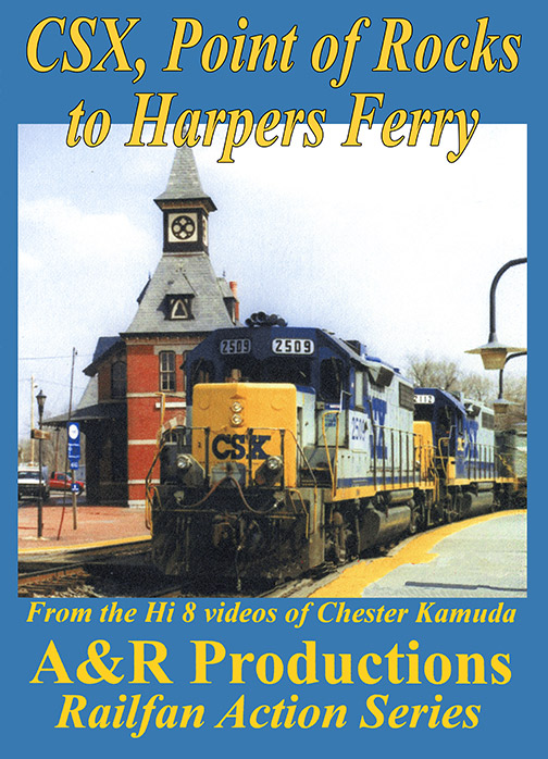 CSX Point of Rocks to Harpers Ferry DVD A&R Productions BO-3