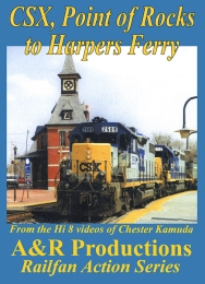 CSX Point of Rocks to Harpers Ferry DVD