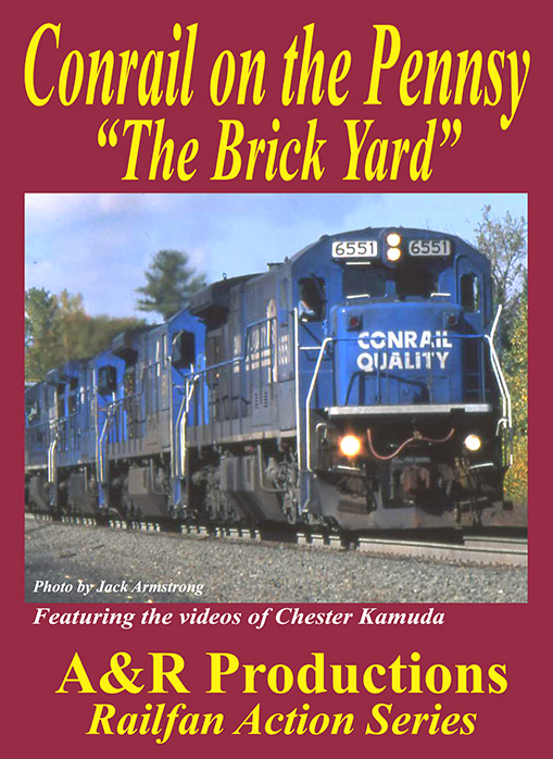 Conrail on the Pennsy Vol 1 - The Brick Yard DVD A&R Productions BY-1 753182442389