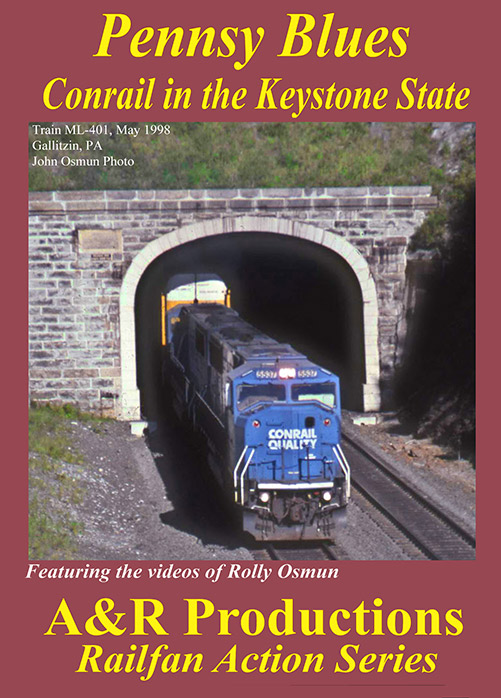 Pennsy Blues Conrail in the Keystone State DVD A&R Productions KS-1 753182442495