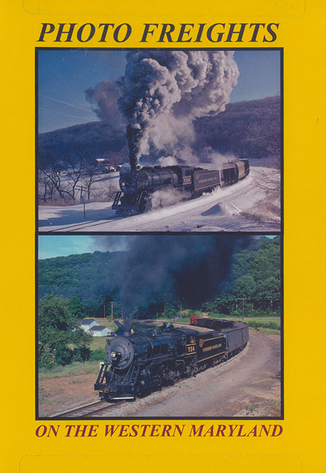 Photo Freights on the Western Maryland DVD Blue Ridge Productions BR785 822170010791