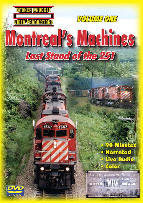 Montreals Machines Last Stand of the 251 Vol 1 DVD Broken Knuckle Video Productions BKMM1-DVD
