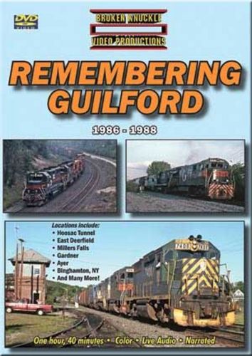 Remembering Guilford 1986-1988 DVD Broken Knuckle Video Productions BKREMGUIL-DVD