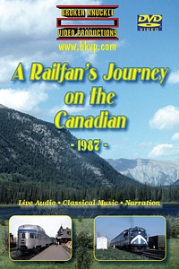 A Railfans Journey on the Canadian 1987 2-DVD Set