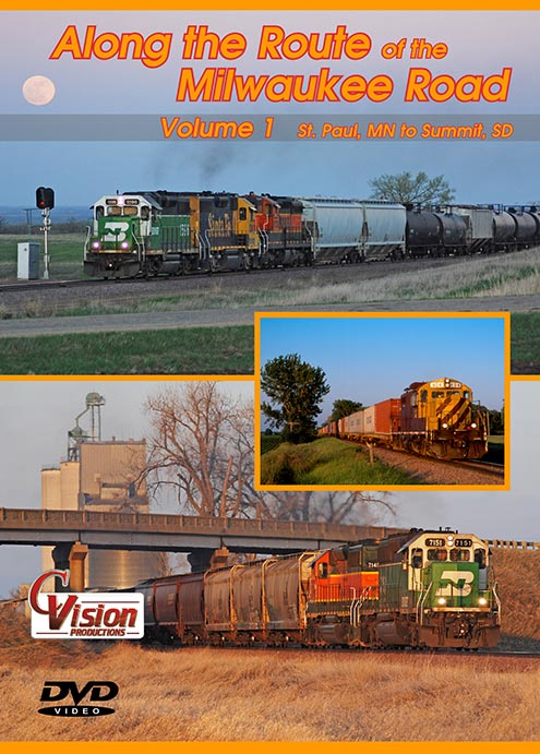 Along the Route of the Milwaukee Road DVD C Vision C Vision Productions ARM1