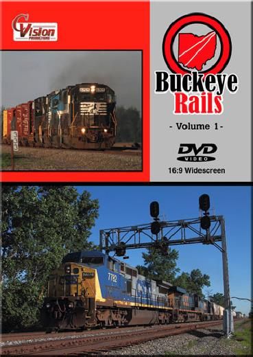 Buckeye Rails Vol 1 DVD C Vision Productions BR1DVD