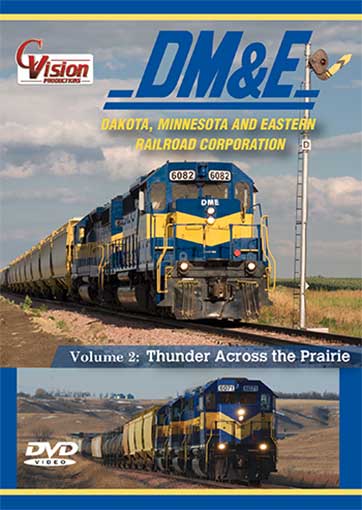 DM&E Dakota Minnesota and Eastern Railroad 2 DIsc DVD Vol 2 C Vision Productions DME2