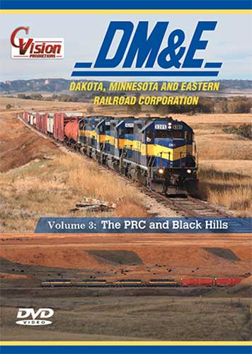 DME Dakota Minnesota and Eastern Vol 3  The PRC & Black Hills DVD C Vision Productions DME3