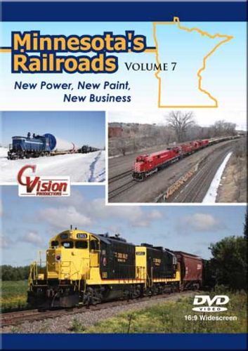 Minnesotas Railroads Volume 7 DVD C Vision Productions MR7DVD