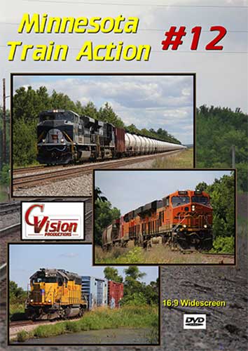 Minnesota Train Action 12 DVD C Vision Productions MTA12DVD