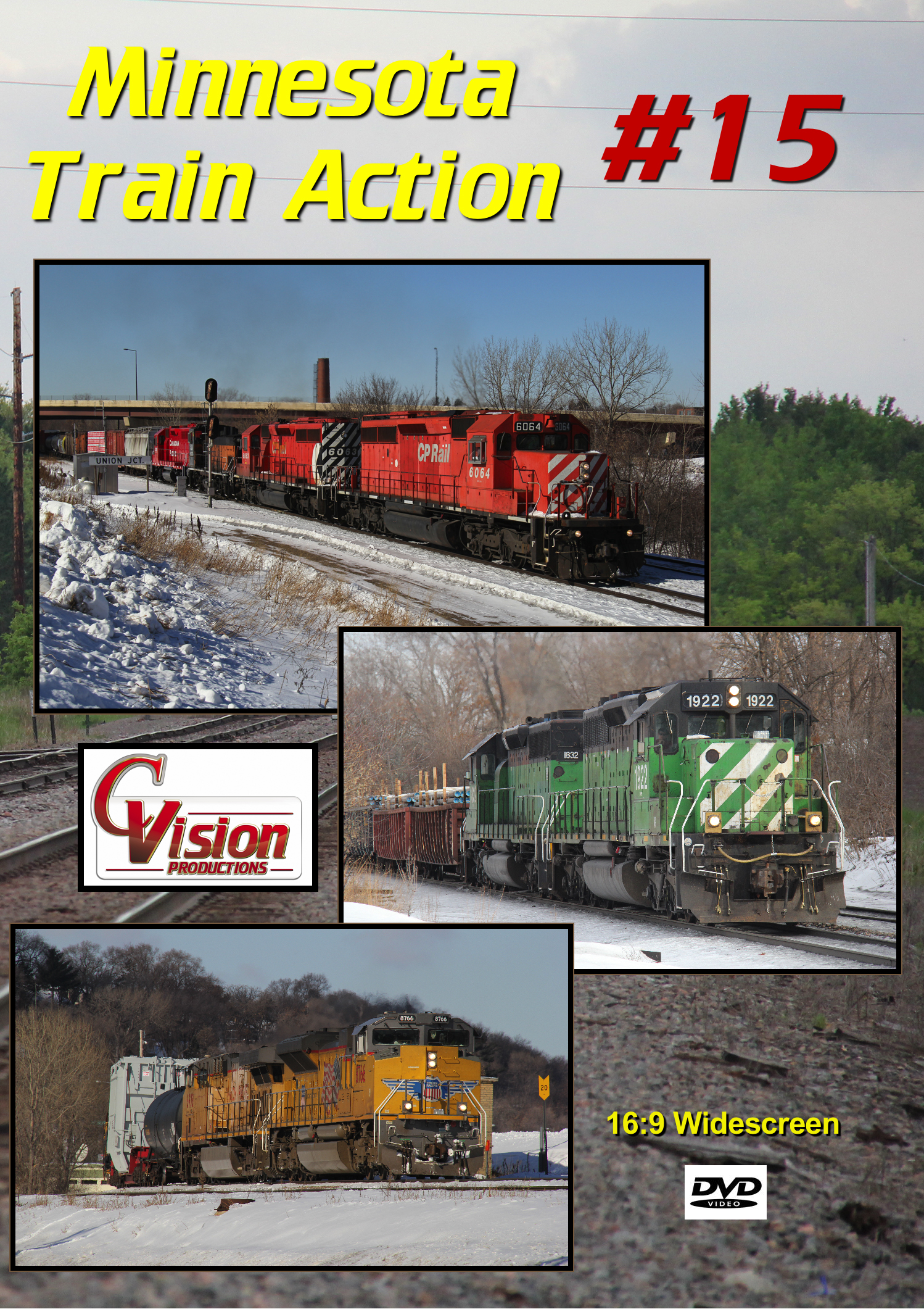 Minnesota Train Action Number 15 DVD C Vision Productions MTA15DVD