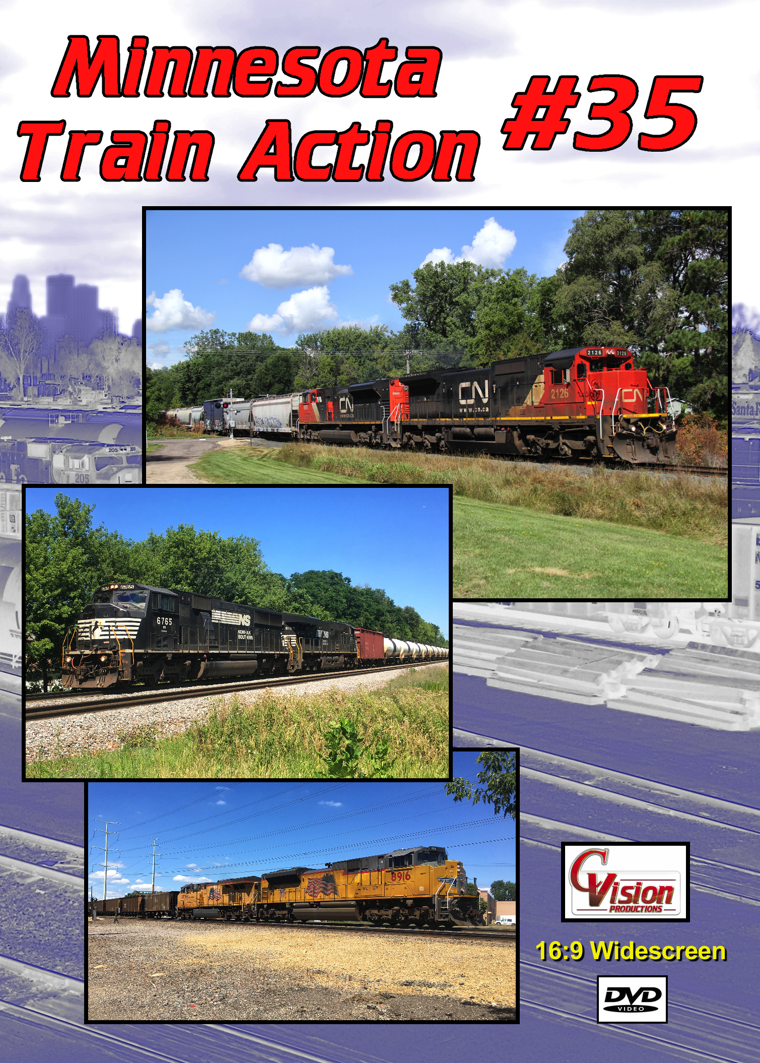 Minnesota Train Action Number 35 DVD C Vision Productions MTA35DVD