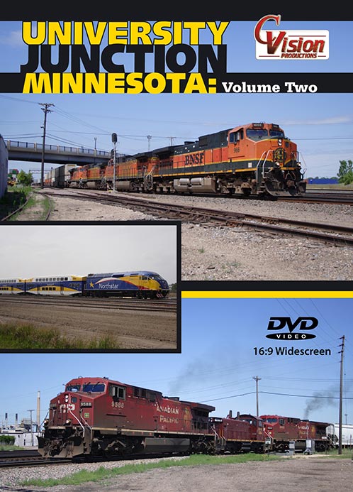 University Junction Minnesota Vol 2 BNSF CP DVD C Vision Productions UNV2