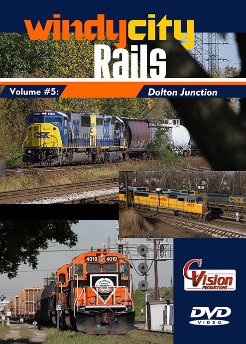 Windy City Rails Vol 5 Dolton Junction DVD C Vision Productions WC5DVD