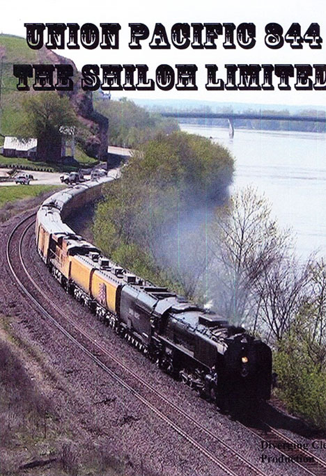 Union Pacific 844 The Shiloh Limited DVD Diverging Clear Productions DC-SHIL