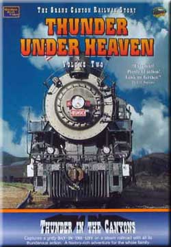 Thunder Under Heaven Vol 2 - Thunder in the Canyons on DVD by Golden Rail Video Golden Rail Video GRV-T2 618404000924