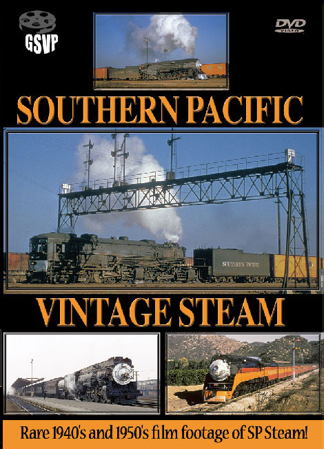 Southern Pacific Vintage Steam - Greg Scholl Video Productions Greg Scholl Video Productions GSVP-20 604435013392