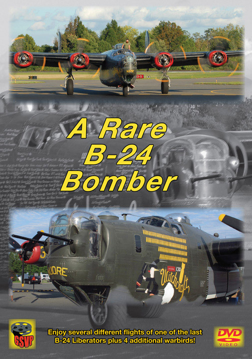 A Rare B-24 Bomber DVD Greg Scholl Video Productions GSVP-514A 604435051493  