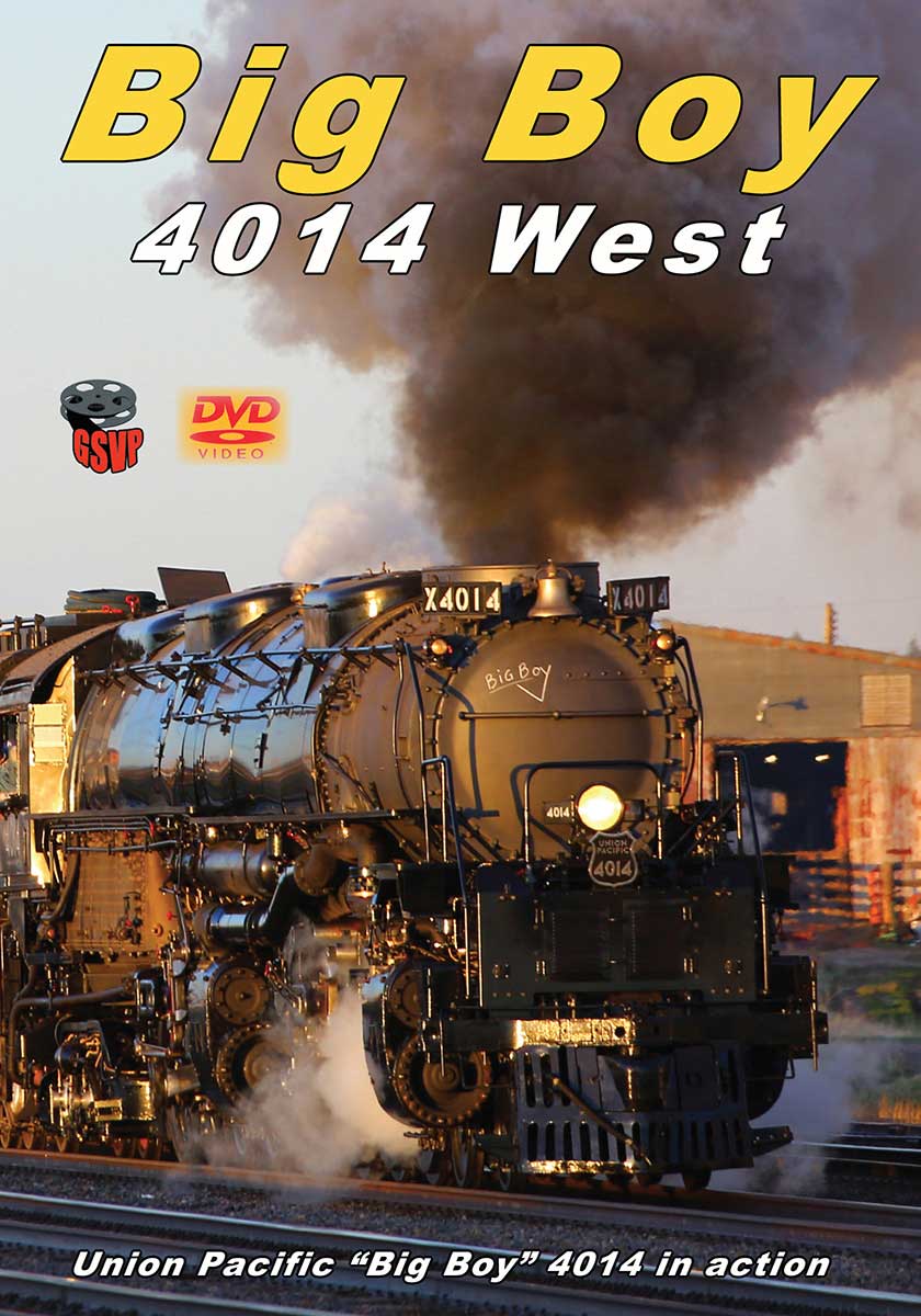 Big Boy 4014 West DVD Greg Scholl Video Productions BB4014WD