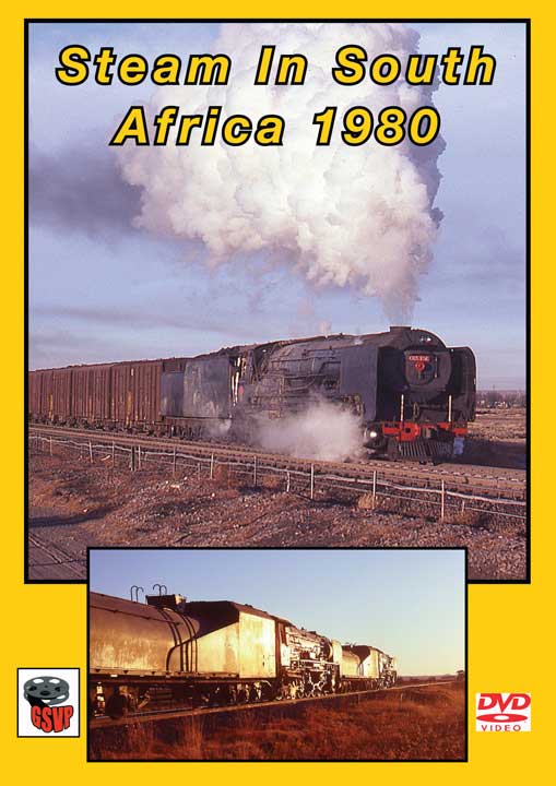 Steam in South Africa 1980 DVD Greg Scholl Video Productions GSVP-053 604435005397