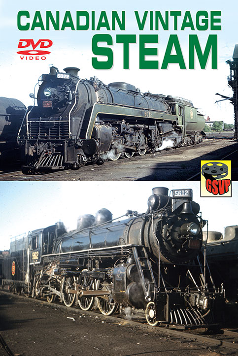 Canadian Vintage Steam DVD Greg Scholl Greg Scholl Video Productions GSVP-CVS 604435014894