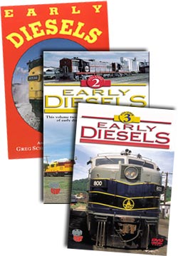 Early Diesels Complete 3 DVD Package Set Greg Scholl Video Productions GSVP-ERDIESET