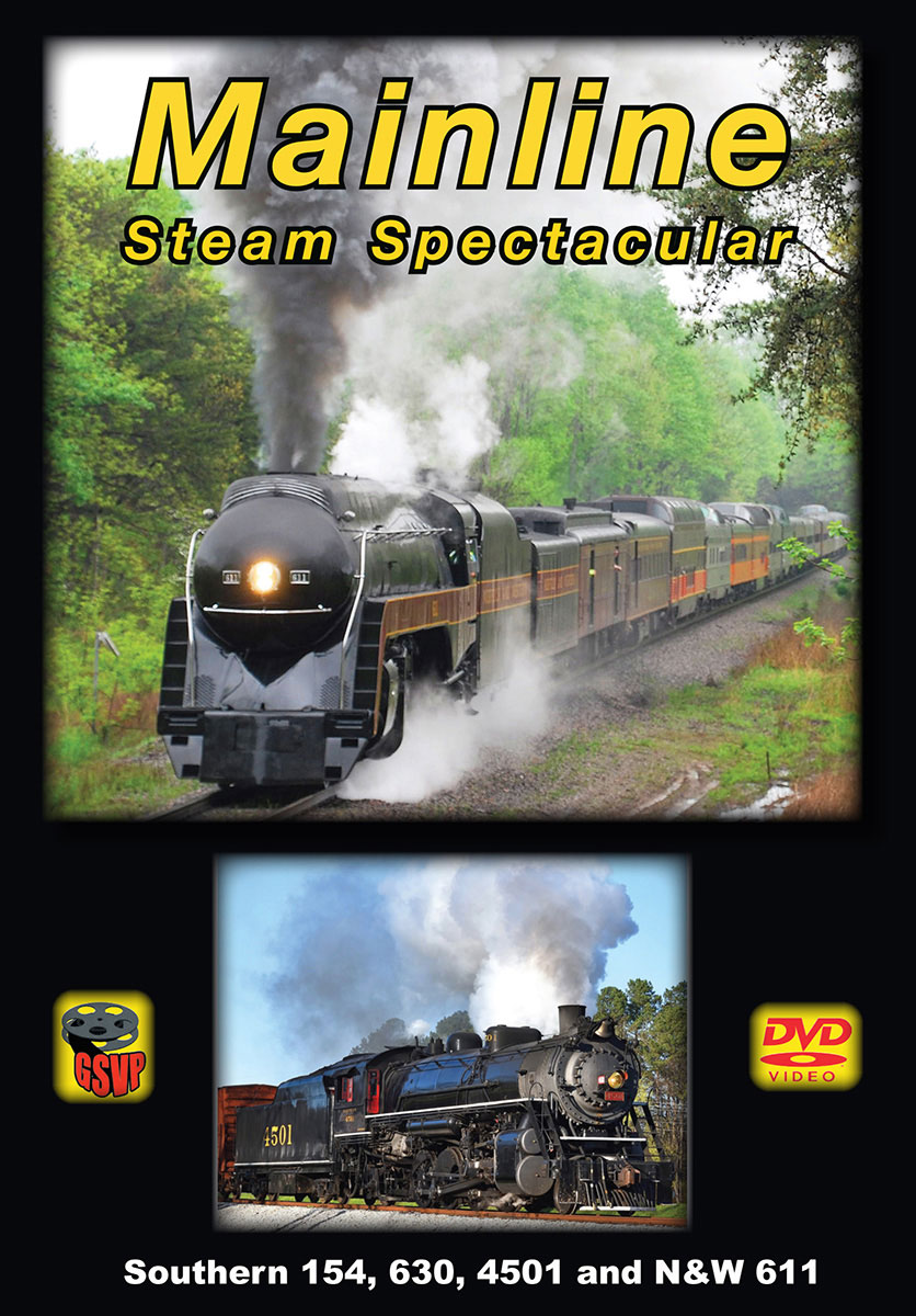 Mainline Steam Spectacular DVD Greg Scholl Video Productions GSVP-201 604435020192